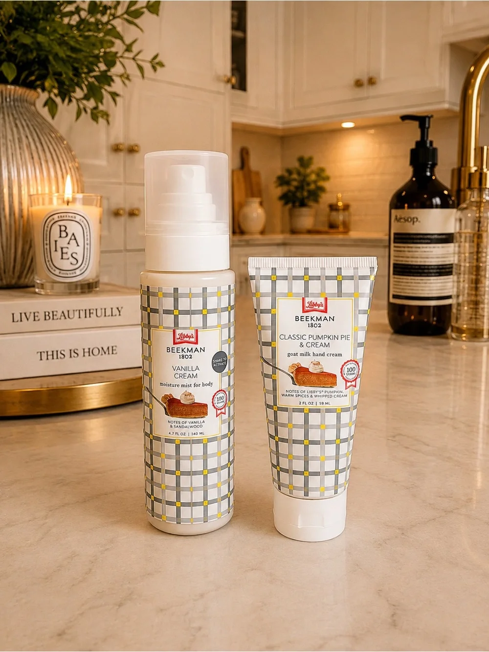 Beekman 1802 x Libby’s Pumpkin Pie & Vanilla Cream 3-Piece Set